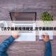 【济宁最新疫情规定,济宁最新防疫】